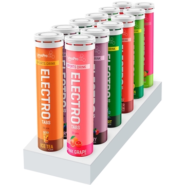 LinusPro Elektrolyt Tabs - Mixkasse - 12 x 20 tabs